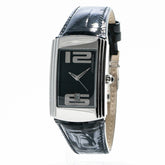Chronotech Black Leather Watch -   -  Chronotech.